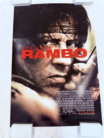 Rambo Original 27x40 Movie Poster - ROLLED