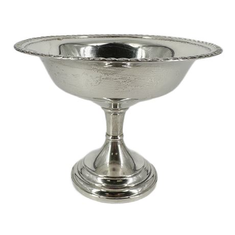 Vintage Prisner Sterling Weighted Compote