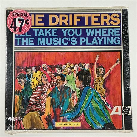 The Drifters I’ll Take You Where the Music’s Playing Sealed Vinyl Record
