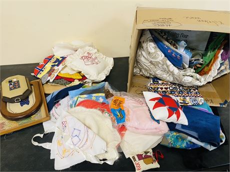 Huge Lot of Misc Embroidery