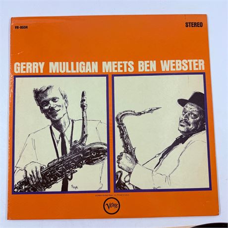Gerry Mulligan Meets Ben Webster Vinyl Record