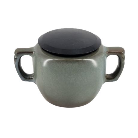 Frankoma Pottery Vintage Sugar Bowl w/ Lid