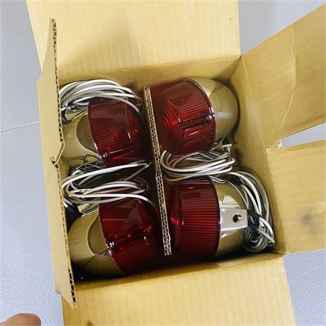 20 NOS Harley Davidson Rear Lights - Red