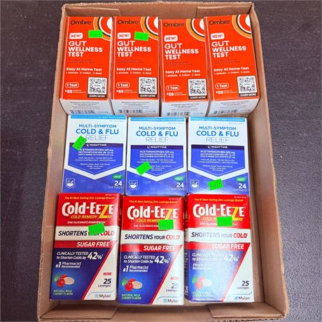 Sealed Medicine Lot - Rite Aid Closure Liquidation