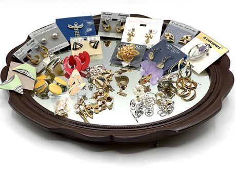 Costume Jewelry Lot - *Mirror Not Included