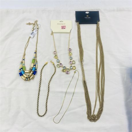 Costume Necklace Lot