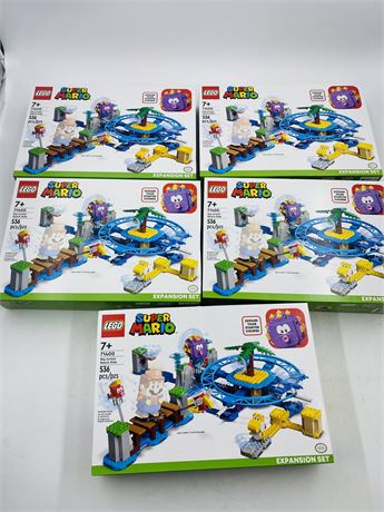 5 NIB Lego 71400 Super Mario Expansion Sets