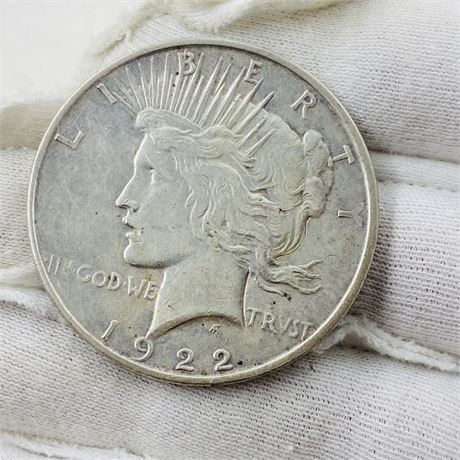 1922-D Peace Dollar