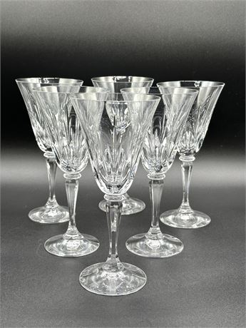 Gorham Crystal Six Wine Glasses