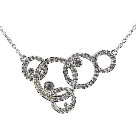 New SWAROVSKI Crystal Bubbles Necklace