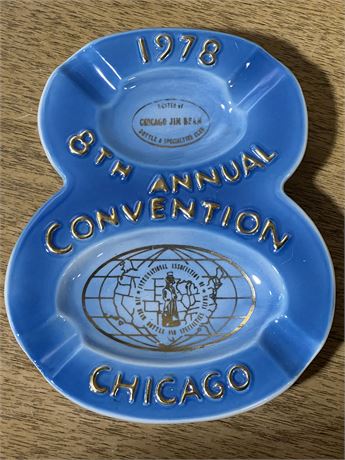 Chicago convention collectible ashtray