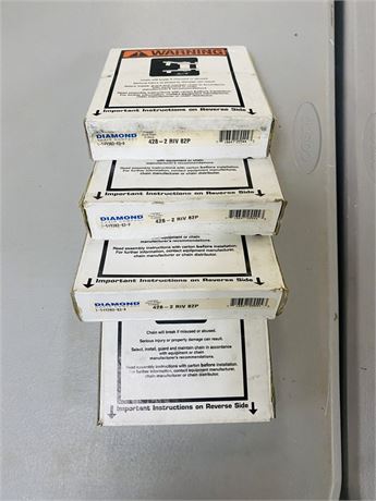 4 NOS Diamond RIV 82P Chains