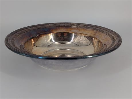 Reed & Barton 1203 Silver Plate Bowl 9.75" x 2.25" T