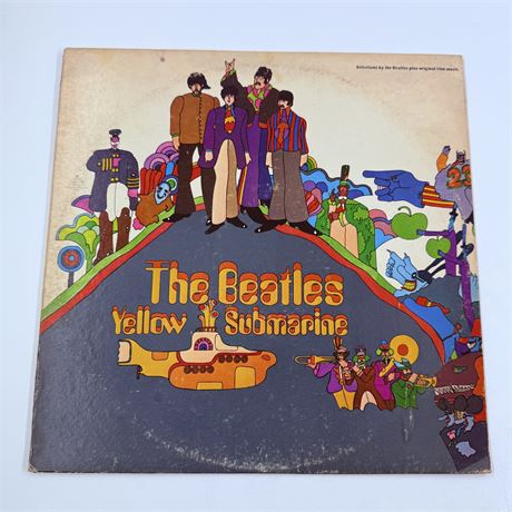 The Beatles Yellow Submarine Vinyl Record