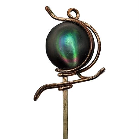 Vintage Abalone Pearl Sword Stick Pin